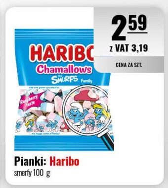 Pianki: Haribo smerfy 100 g