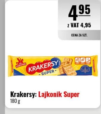 Eurocash Krakersy: Lajkonik Super 180 g oferta