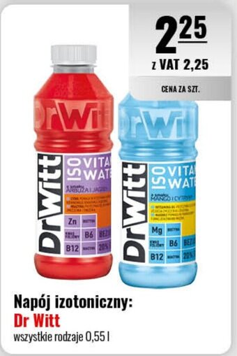 Eurocash Napój izotoniczny: Dr Witt 0,55 l oferta