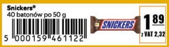 Eurocash Snickers oferta