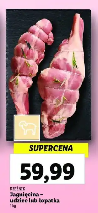 Lidl Udziec jagnięcy oferta