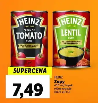 Lidl Zupa cream of tomato oferta