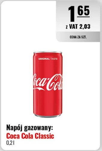 Eurocash Napój gazowany: Coca Cola Classic 0,2l oferta