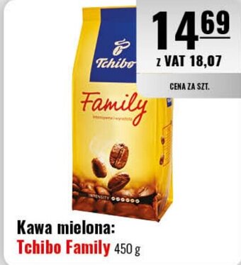 Eurocash Kawa mielona: Tchibo Family 450 g oferta