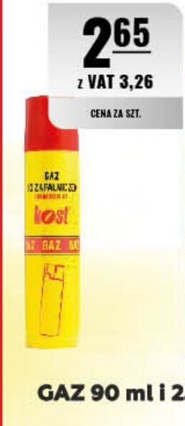 Eurocash GAZ 90 ml oferta