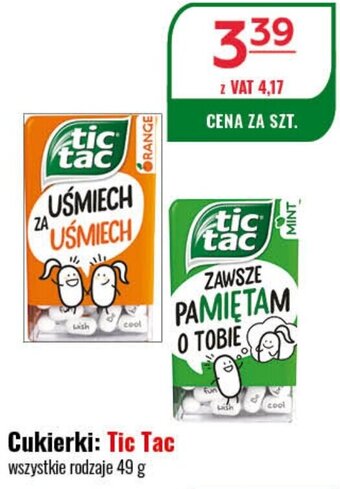 Eurocash Cukierki: Tic Tac 49 g oferta