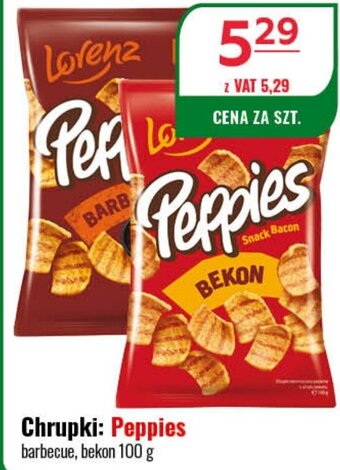 Eurocash Chrupki: Peppies 100 g oferta