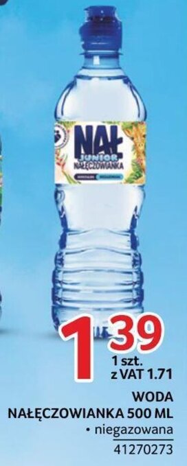 Selgros WODA NAŁĘCZOWIANKA 500 ML oferta