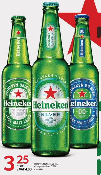 Selgros PIWO HEINEKEN 500 ML oferta