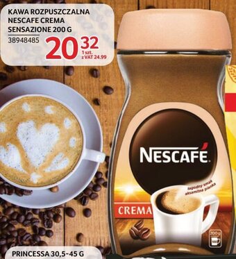 Selgros KAWA ROZPUSZCZALNA NESCAFE CREMA SENSAZIONE 200 G oferta