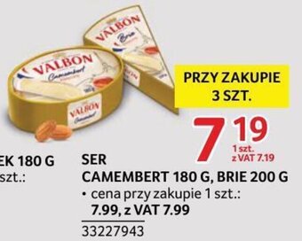 Selgros SER CAMEMBERT 180 G, BRIE 200 G oferta