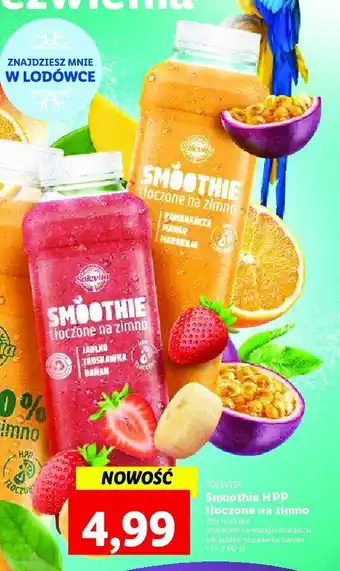 Lidl Smoothie truskawka- banan- jabłko oferta