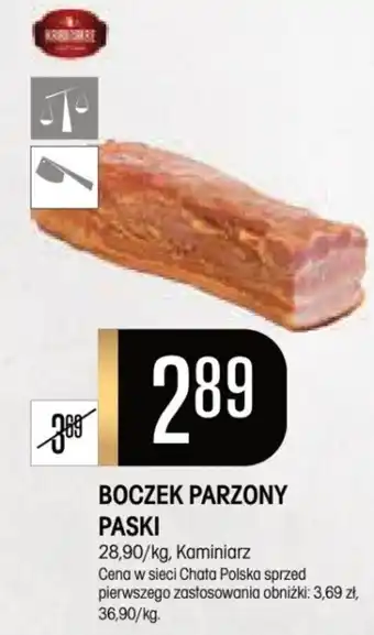 Chata Polska BOCZEK PARZONY PASKI oferta