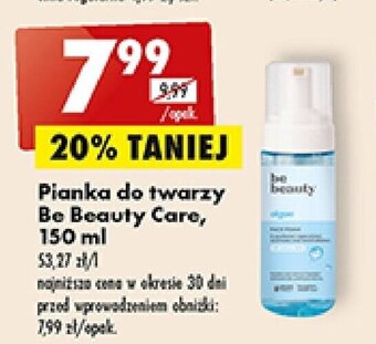 Biedronka Pianka do twarzy Be Beauty Care, 150 ml oferta