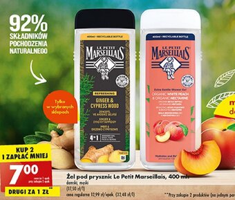 Biedronka Żel pod prysznic Le Petit Marseillais, 400 ml oferta