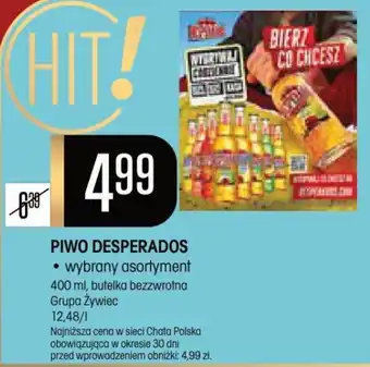Chata Polska PIWO DESPERADOS 400 ml, Grupa Żywiec oferta