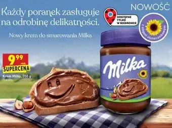 Biedronka Krem Milka 350g oferta