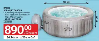 Selgros BASEN SPA AIRJET CANCUN oferta