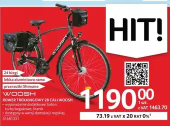 Selgros ROWER TREKKINGOWY 28 CALI WOOSH oferta