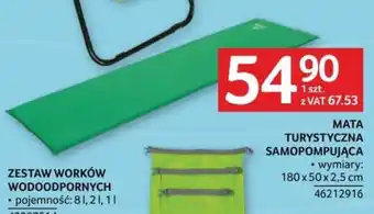 Selgros Mata TURYSTYCZNA SAMOPOMPUJĄCA 180x50x2,5 cm oferta