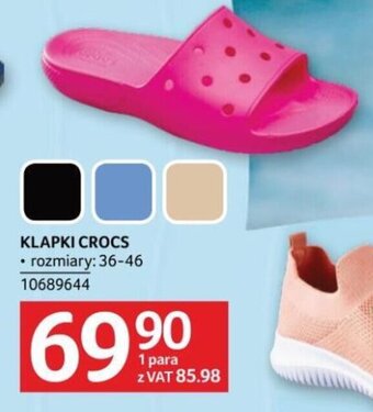 Selgros KLAPKI CROCS oferta