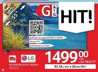 Selgros TELEWIZOR LED 55" 55UQ75 oferta