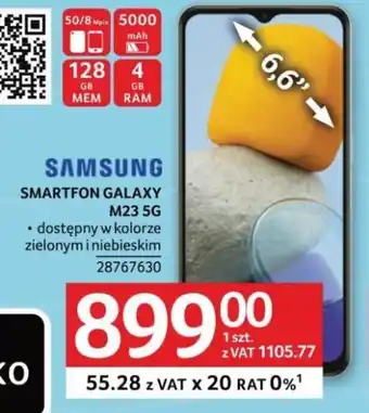 Selgros SAMSUNG SMARTFON GALAXY M23 5G oferta