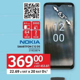 Selgros NOKIA SMARTFON C12 DS oferta