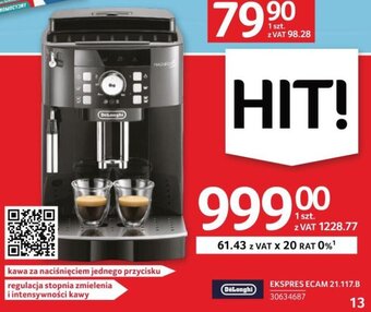 Selgros EKSPRES ECAM 21.117.B oferta