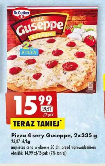 Biedronka Pizza cztery sery oferta