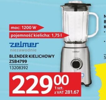 Selgros Zelmer BLENDER KIELICHOWY ZSB4799 oferta