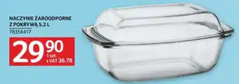 Selgros NACZYNIE ŻAROODPORNE Z POKRYWĄ 5,2 L oferta