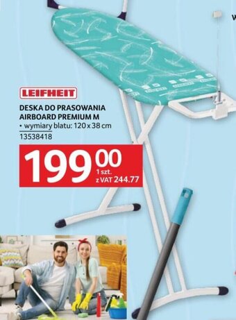 Selgros LEIFHEIT DESKA DO PRASOWANIA AIRBOARD PREMIUM M oferta