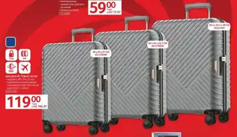 Selgros WALIZKA PC TOKYO 49 CM • wymiary: 49 x 39 x 21 cm oferta
