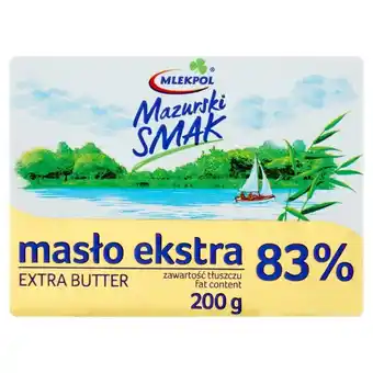 Lidl Mlekpol mazurski smak masło ekstra 200 g oferta