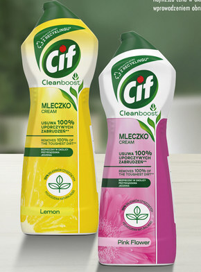 Biedronka Cif lemon mleczko 780 g oferta