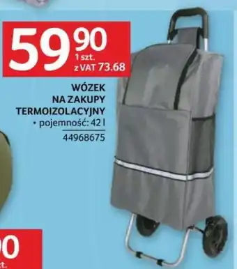 Selgros WÓZEK NA ZAKUPY TERMOIZOLACYJNY • pojemność: 42l oferta