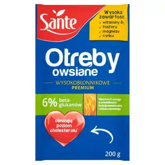 Twój Market Sante otręby owsiane wysokobłonnikowe premium 200 g oferta