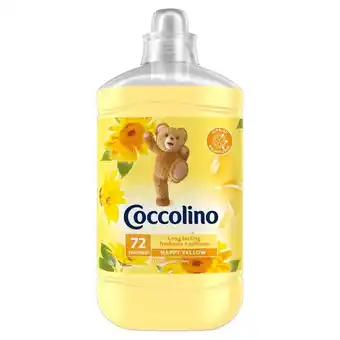 Twój Market Coccolino happy yellow płyn do płukania tkanin koncentrat 1800 ml (72 prania) oferta