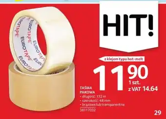 Selgros TAŚMA PAKOWA oferta