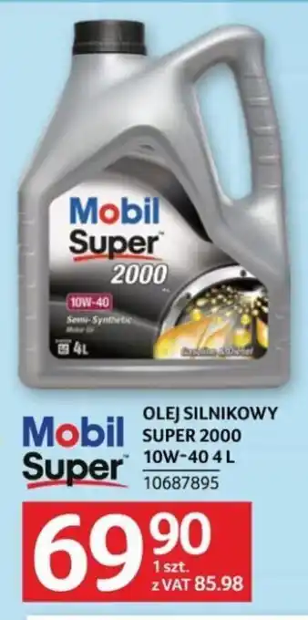 Selgros OLEJ SILNIKOWY Mobil SUPER 2000 10W-40 4L oferta