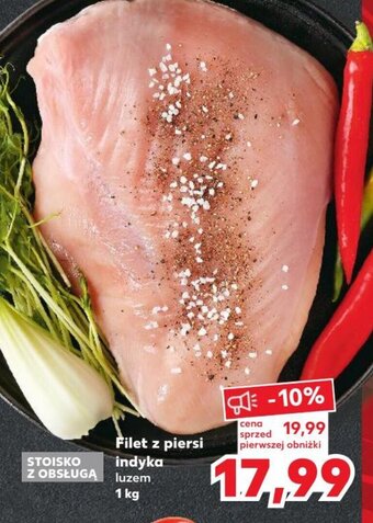 Kaufland Filet z piersi indyka 1 kg oferta