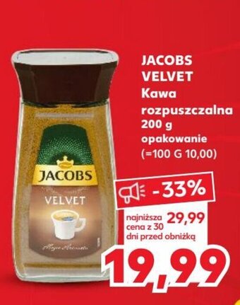Kaufland JACOBS VELVET Kawa rozpuszczalna 200 g oferta
