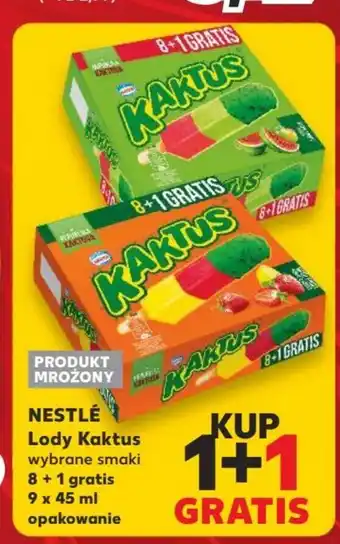 Kaufland NESTLÉ Lody Kaktus KUP 1+1 GRATIS oferta