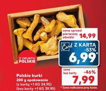 Kaufland Polskie kurki 200 g oferta