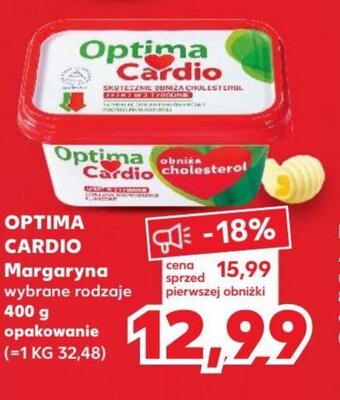 Kaufland OPTIMA CARDIO Margaryna 400 g oferta