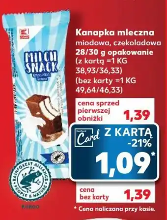 Kaufland Kanapka mleczna 28/30 g oferta