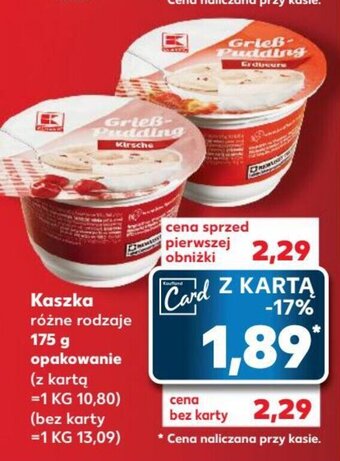 Kaufland Kaszka 175 g oferta