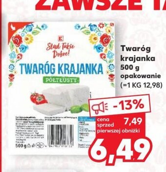 Kaufland Twaróg krajanka 500 g oferta