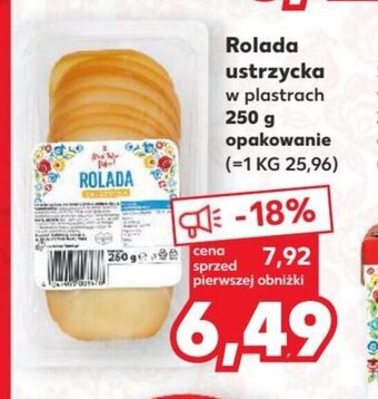 Kaufland Rolada ustrzycka 250 g oferta